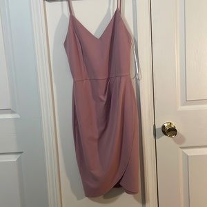 Like New Mauve bodycon dress